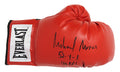 Michael Moorer Signed Everlast Red Boxing Glove w/52-4-1, 40 KO's - MOOGLV503 - Michael Moorer Signed Everlast Red Boxing Glove w/52-4-1, 40 KO's product image
