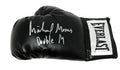 Michael Moorer Signed Everlast Black Boxing Glove w/Double M - MOOGLV505 - Michael Moorer Signed Everlast Black Boxing Glove w/Double M product image