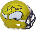 Warren Moon Signed Minnesota Vikings FLASH Riddell Speed Mini Helmet w/HOF'06 - MOOMIN302 - Warren Moon Signed Minnesota Vikings FLASH Riddell Speed Mini Helmet w/HOF'06 product image