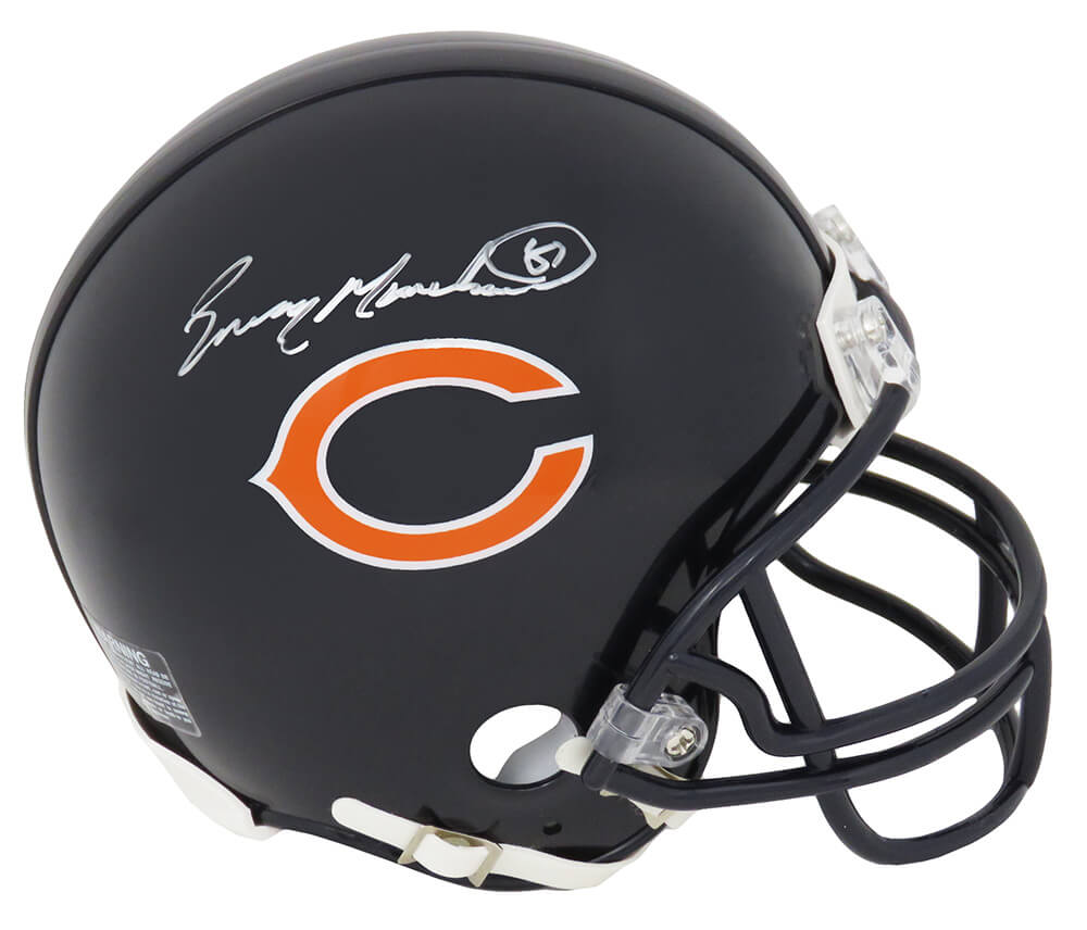 Emery Moorehead Signed Chicago Bears Riddell Mini Helmet - MOOMIN312 - Emery Moorehead Signed Chicago Bears Riddell Mini Helmet product image