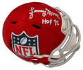 Lenny Moore Signed NFL Shield FLASH Riddell Speed Mini Helmet w/HOF'75 - MOOMIN326 - Lenny Moore Signed NFL Shield FLASH Riddell Speed Mini Helmet w/HOF'75 product image