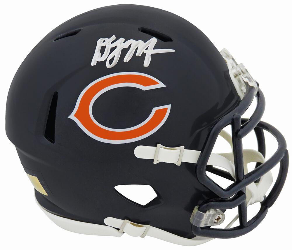 D.J. (DJ) Moore Signed Chicago Bears Riddell Speed Mini Helmet - MOOMIN331 - D.J. (DJ) Moore Signed Chicago Bears Riddell Speed Mini Helmet product image