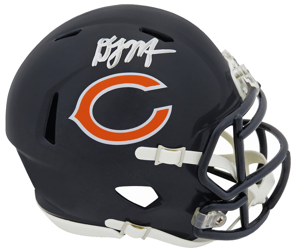 D.J. (DJ) Moore Signed Chicago Bears Riddell Speed Mini Helmet - (JSA) - MOOMIN333 - D.J. (DJ) Moore Signed Chicago Bears Riddell Speed Mini Helmet - (JSA) product image