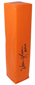 Warren Moon Signed Orange Endzone Football Pylon w/HOF'06 - MOOPYL300 - Warren Moon Signed Orange Endzone Football Pylon w/HOF'06 product image