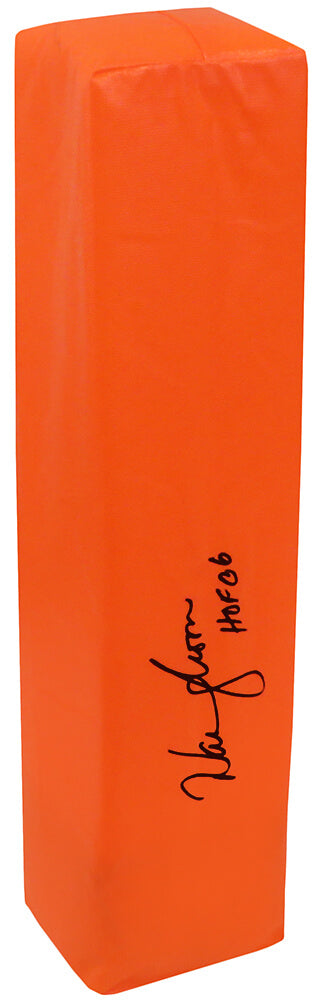 Warren Moon Signed Champro Orange Endzone Football Pylon w/HOF'06 - MOOPYL301 - Warren Moon Signed Champro Orange Endzone Football Pylon w/HOF'06 product image