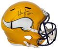 Warren Moon Signed Minnesota Vikings FLASH Riddell Full Size Speed Replica Helmet w/HOF'06 - MOOREP308 - Warren Moon Signed Minnesota Vikings FLASH Riddell Full Size Speed Replica Helmet w/HOF'06 product image