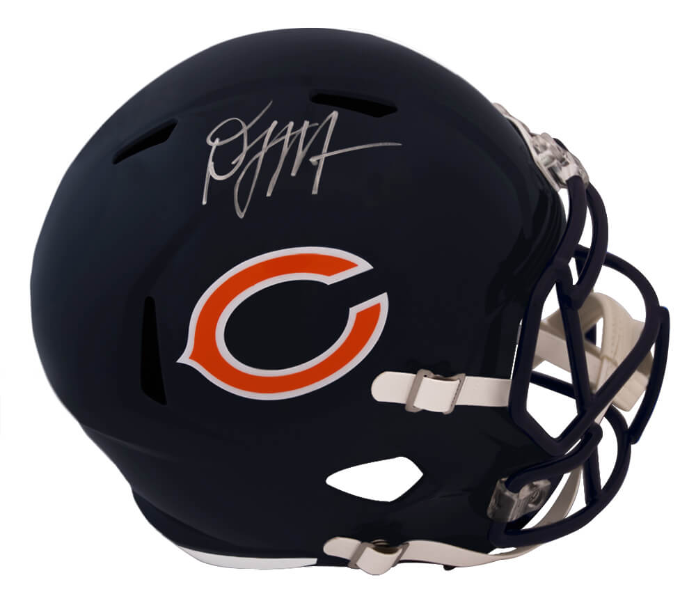D.J. (DJ) Moore Signed Chicago Bears Riddell Full Size Speed Replica Helmet - MOOREP321 - D.J. (DJ) Moore Signed Chicago Bears Riddell Full Size Speed Replica Helmet product image