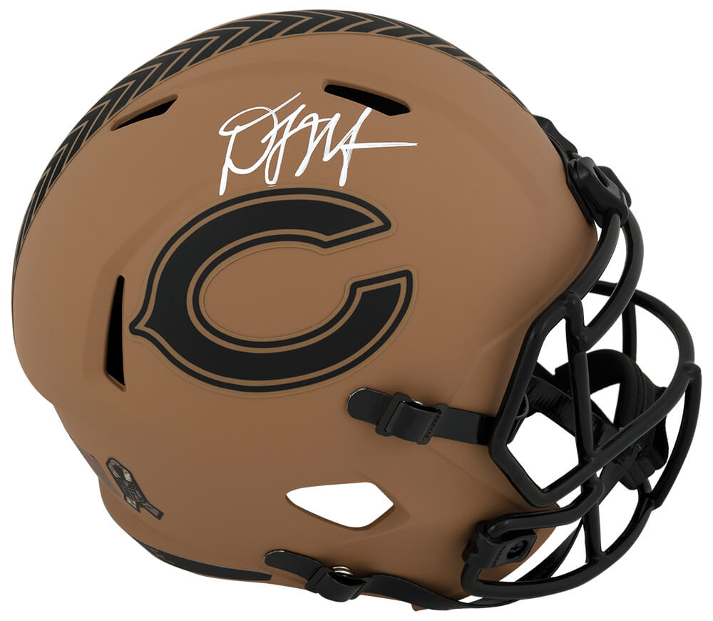 D.J. (DJ) Moore Signed Chicago Bears Salute 2023 Riddell Full Size Speed Replica Helmet - MOOREP322 - D.J. (DJ) Moore Signed Chicago Bears Salute 2023 Riddell Full Size Speed Replica Helmet product image