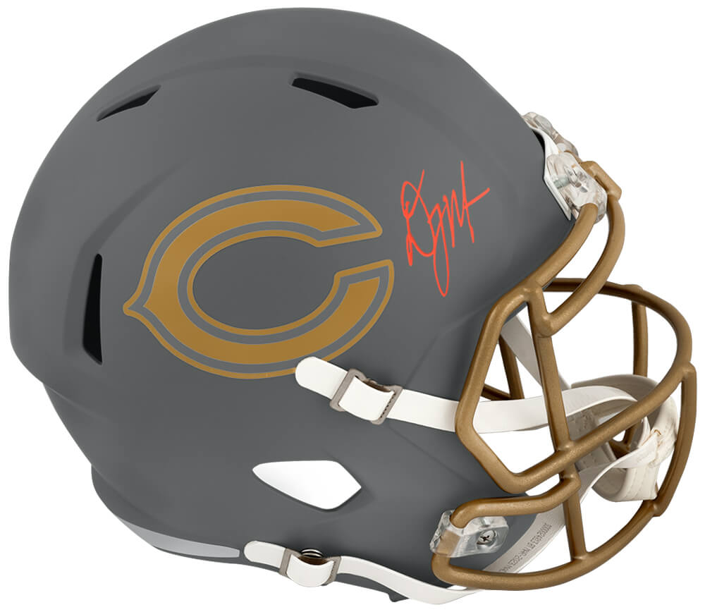 D.J. (DJ) Moore Signed Chicago Bears SLATE Riddell Full Size Speed Replica Helmet - MOOREP323 - D.J. (DJ) Moore Signed Chicago Bears SLATE Riddell Full Size Speed Replica Helmet product image