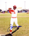 Joe Morgan Signed Cincinnati Reds Swinging Pose 8x10 Photo - MOR08P120 - Joe Morgan Signed Cincinnati Reds Swinging Pose 8x10 Photo product image