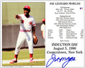 Joe Morgan Signed Cincinnati Reds Hall of Fame Induction Day 8x10 Photo - MOR08P121 - Joe Morgan Signed Cincinnati Reds Hall of Fame Induction Day 8x10 Photo product image
