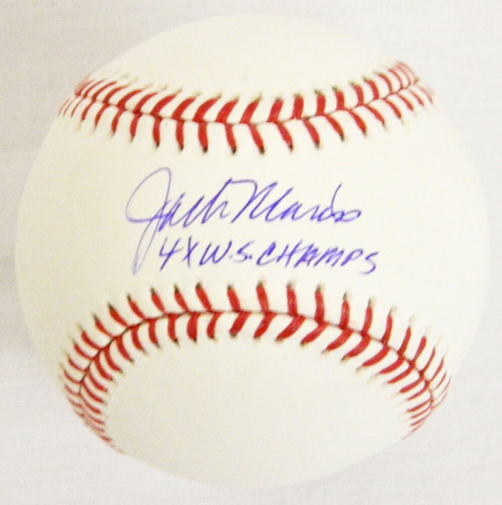 Jack Morris Signed Rawlings Official MLB Baseball w/4x WS Champs - MORBSB102 - Jack Morris Signed Rawlings Official MLB Baseball w/4x WS Champs product image