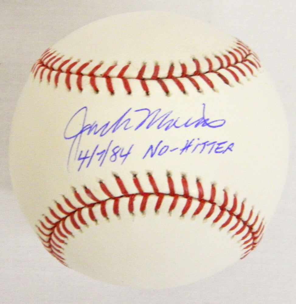 Jack Morris Signed Rawlings Official MLB Baseball w/4-7-84 No-Hitter - MORBSB104 - Jack Morris Signed Rawlings Official MLB Baseball w/4-7-84 No-Hitter product image