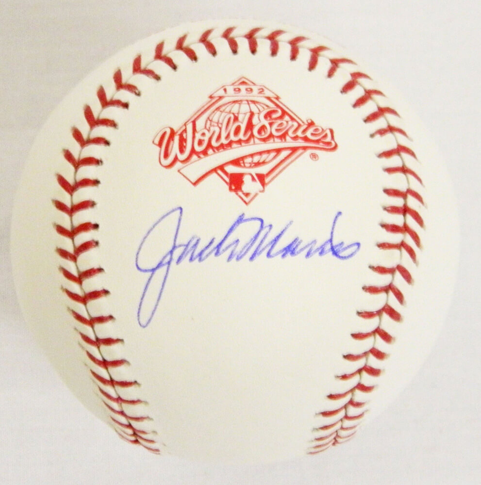 Jack Morris Signed 1992 World Series Baseball - MORBSB107 - Jack Morris Signed 1992 World Series Baseball product image