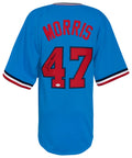 Jack Morris Signed Grey Custom Baseball Jersey - (JSA) - MORJRY101 - Jack Morris Signed Grey Custom Baseball Jersey - (JSA) product image