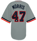 Jack Morris Signed Grey Custom Baseball Jersey - (JSA Holo) - MORJRY102 - Jack Morris Signed Grey Custom Baseball Jersey - (JSA Holo) product image