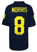 Tyler Morris Signed Navy Custom College Football Jersey w/23 National Champs - MORJRY320 - Tyler Morris Signed Navy Custom College Football Jersey w/23 National Champs product image