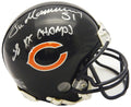 Jim Morrissey Signed Chicago Bears Riddell Mini Helmet w/SB XX Champs - MORMIN300 - Jim Morrissey Signed Chicago Bears Riddell Mini Helmet w/SB XX Champs product image