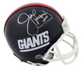 Joe Morris Signed New York Giants Throwback Riddell Mini Helmet - MORMIN310 - Joe Morris Signed New York Giants Throwback Riddell Mini Helmet product image