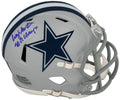Craig Morton Signed Cowboys Riddell Speed Mini Helmet w/SB VI Champs - MORMIN325 - Craig Morton Signed Cowboys Riddell Speed Mini Helmet w/SB VI Champs product image