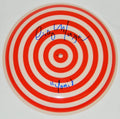Cindy Morgan Signed Tron Red Identity Disc w/Yori - MOROTH501 - Cindy Morgan Signed Tron Red Identity Disc w/Yori product image