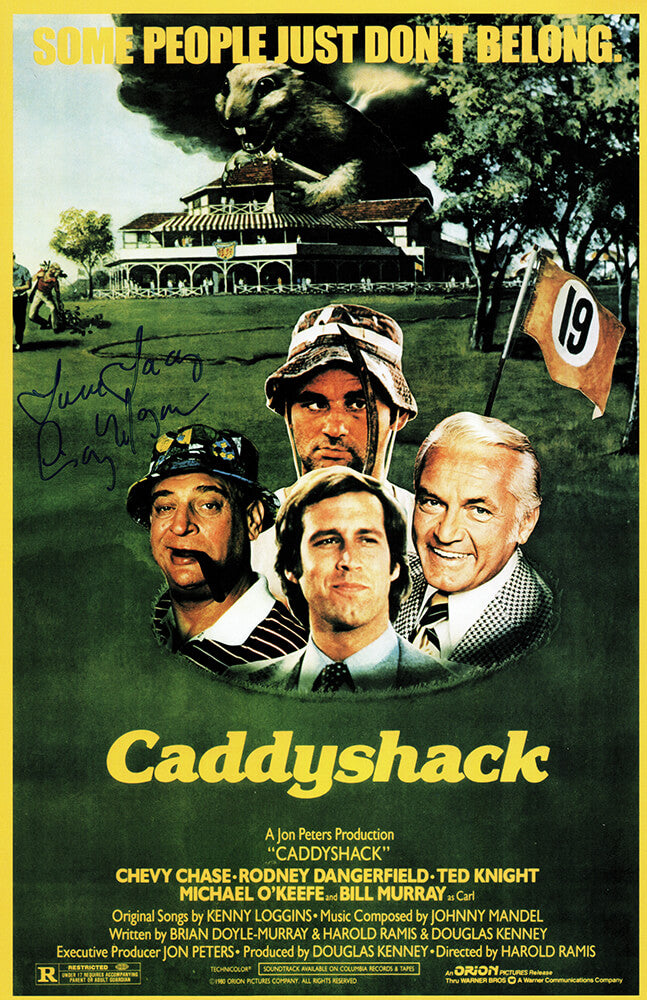 Cindy Morgan Signed Caddyshack 11x17 Movie Poster w/Love Lacey - MORPST504 - Cindy Morgan Signed Caddyshack 11x17 Movie Poster w/Love Lacey product image