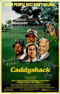 Cindy Morgan & Michael O'Keefe Dual Signed Caddyshack 11x17 Movie Poster w/Character Names - MORPST553 - Cindy Morgan & Michael O'Keefe Dual Signed Caddyshack 11x17 Movie Poster w/Character Names product image