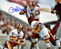 Mark Moseley Signed Washington Football Team White Jersey Kicking Action 8×10 Photo - MOS08P304 - Mark Moseley Signed Washington Football Team White Jersey Kicking Action 8×10 Photo product image