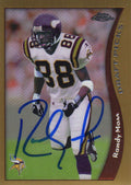 Randy Moss Signed Minnesota Vikings 1998 Topps Chrome Rookie Football Trading Card #35 - MOSCAR300 - Randy Moss Signed Minnesota Vikings 1998 Topps Chrome Rookie Football Trading Card #35 product image