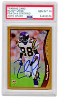 Randy Moss Signed Vikings 1998 Topps Chrome Rookie Card #35 (PSA/DNA Encapsulated - Auto Grade 10) - MOSCAR305 - Randy Moss Signed Vikings 1998 Topps Chrome Rookie Card #35 (PSA/DNA Encapsulated - Auto Grade 10) product image