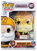 Mark Moseley Signed Washington Commanders SANTA Funko Pop Doll #187 w/MVP'82 - MOSFUN300 - Mark Moseley Signed Washington Commanders SANTA Funko Pop Doll #187 w/MVP'82 product image