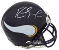 Randy Moss Signed Minnesota Vikings Throwback Riddell Mini Helmet - MOSMIN310 - Randy Moss Signed Minnesota Vikings Throwback Riddell Mini Helmet product image