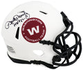Mark Moseley Signed Washington Football Team Lunar Eclipse Riddell Speed Mini Helmet w/MVP'82 - MOSMIN320 - Mark Moseley Signed Washington Football Team Lunar Eclipse Riddell Speed Mini Helmet w/MVP'82 product image