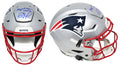 Randy Moss Signed New England Patriots SpeedFlex Riddell Speed Authentic Helmet w/Straight Cash Homie - MOSPRO301 - Randy Moss Signed New England Patriots SpeedFlex Riddell Speed Authentic Helmet w/Straight Cash Homie product image