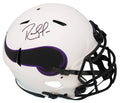Randy Moss Signed Minnesota Vikings Lunar Eclipse White Matte Riddell Speed Authentic Helmet - MOSPRO303 - Randy Moss Signed Minnesota Vikings Lunar Eclipse White Matte Riddell Speed Authentic Helmet product image