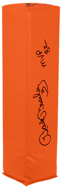 Mark Moseley Signed BSN Orange Football Endzone Pylon w/MVP'82 - MOSPYL310 - Mark Moseley Signed BSN Orange Football Endzone Pylon w/MVP'82 product image