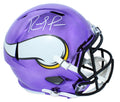 Randy Moss Signed Minnesota Vikings Chrome Riddell Speed Full Size Replica Helmet - MOSREP301 - Randy Moss Signed Minnesota Vikings Chrome Riddell Speed Full Size Replica Helmet product image