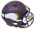 Randy Moss Signed Minnesota Vikings Throwback Riddell Full Size Speed Replica Helmet - MOSREP313 - Randy Moss Signed Minnesota Vikings Throwback Riddell Full Size Speed Replica Helmet product image