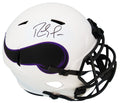 Randy Moss Signed Minnesota Vikings Lunar Eclipse White Matte Riddell Full Size Speed Replica Helmet - MOSREP315 - Randy Moss Signed Minnesota Vikings Lunar Eclipse White Matte Riddell Full Size Speed Replica Helmet product image
