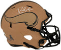 Randy Moss Signed Minnesota Vikings Salute to Service Riddell Full Size Speed Replica Helmet - (Beckett) - MOSREP323 - Randy Moss Signed Minnesota Vikings Salute to Service Riddell Full Size Speed Replica Helmet - (Beckett) product image