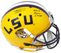 Thaddeus Moss Signed LSU Tigers Schutt Full Size Replica Helmet w/2019 National Champs - MOSREP330 - Thaddeus Moss Signed LSU Tigers Schutt Full Size Replica Helmet w/2019 National Champs product image