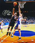 Alonzo Mourning Signed Miami Heat Action 16x20 Photo - MOU16P200 - Alonzo Mourning Signed Miami Heat Action 16x20 Photo product image