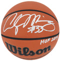 Alonzo Mourning Signed Wilson Indoor/Outdoor NBA Basketball w/HOF 2014 - MOUBSK206 - Alonzo Mourning Signed Wilson Indoor/Outdoor NBA Basketball w/HOF 2014 product image