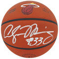 Alonzo Mourning Signed Wilson Miami Heat Logo NBA Basketball - MOUBSK207 - Alonzo Mourning Signed Wilson Miami Heat Logo NBA Basketball product image
