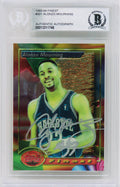 Alonzo Mourning Signed Charlotte Hornets 1993-94 Topps Finest Basketball Card #201 - (Beckett Encapsulated) - MOUCAR204 - Alonzo Mourning Signed Charlotte Hornets 1993-94 Topps Finest Basketball Card #201 - (Beckett Encapsulated) product image