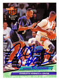 Alonzo Mourning Signed Charlotte Hornets 1992-93 Fleer Ultra Rookie Basketball Card #193 - MOUCAR208 - Alonzo Mourning Signed Charlotte Hornets 1992-93 Fleer Ultra Rookie Basketball Card #193 product image