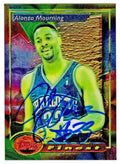 Alonzo Mourning Signed Charlotte Hornets 1993-94 Topps Finest Basketball Card #201 - MOUCAR211 - Alonzo Mourning Signed Charlotte Hornets 1993-94 Topps Finest Basketball Card #201 product image