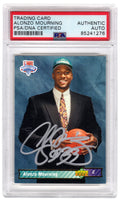 Alonzo Mourning Signed Charlotte Hornets 1992-93 Upper Deck Rookie Basketball Card #2 - (PSA Encapsulated) - MOUCAR219 - Alonzo Mourning Signed Charlotte Hornets 1992-93 Upper Deck Rookie Basketball Card #2 - (PSA Encapsulated) product image