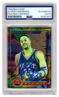 Alonzo Mourning Signed 1993-94 Topps Finest Basketball Card #201 - (PSA Encapsulated) - MOUCAR222 - Alonzo Mourning Signed 1993-94 Topps Finest Basketball Card #201 - (PSA Encapsulated) product image