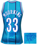 Alonzo Mourning Signed Charlotte Hornets Throwback 1992 Teal M&N Swingman Basketball Jersey - MOUJRY201 - Alonzo Mourning Signed Charlotte Hornets Throwback 1992 Teal M&N Swingman Basketball Jersey product image